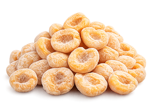 IQF Frozen Apricots are selected for balanced sweetness, natural color, and firm texture before being carefully processed and frozen. They are suitable for bakery fillings, desserts, jams, fruit preparations, and industrial applications requiring stable quality and consistent sizing. Specifications HS Code: 08119075 Processing Method: IQF Origin: Egypt Forms Available: Halves, Diced Packaging: Retail & bulk formats Harvest Season: May – July Storage Temperature: -18°C Shelf Life: 24 months