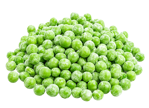 Frozen Green Peas are carefully selected, processed, and individually quick frozen to preserve their natural sweetness, vibrant color, firm texture, and free-flowing quality. Prepared for European retail, food service, and industrial applications, each batch is handled with a focus on consistency, grading, and product integrity. Specifications HS Code: 07102100 Processing Method: Individual Quick Freezing (IQF) Origin: Egypt Grade: A / Export Grade Size Calibration: 6–6 mm / 6–10 mm (subject to client’s specification and requirements) Packaging: 400g – 1kg retail / 10kg bulk cartons Harvest Season: February – May Storage Temperature: -18°C Shelf Life: 24 months