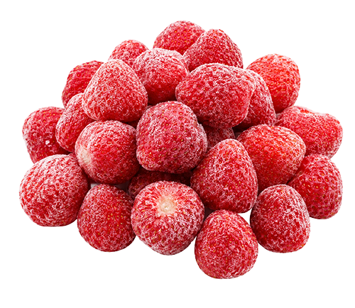 IQF Frozen Strawberries are harvested at peak ripeness and individually quick frozen to preserve their natural sweetness, bright red color, aroma, and free-flowing quality. Available in multiple formats, they are ideal for dairy, bakery, smoothies, desserts, and industrial food production. Specifications HS Code: 08111000 Processing Method: Individual Quick Freezing (IQF) Origin: Egypt Varieties: Fortuna / Florida / Sensation Festival / Camarosa (subject to season) Forms Available: Whole, Halves, Slices, Diced Packaging: Retail packs (400g–1kg) / 10kg bulk cartons Harvest Season: December – April Storage Temperature: -18°C Shelf Life: 24 months