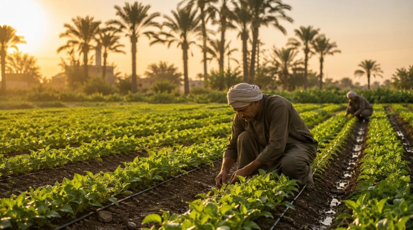 From Egyptian Fields to European Markets