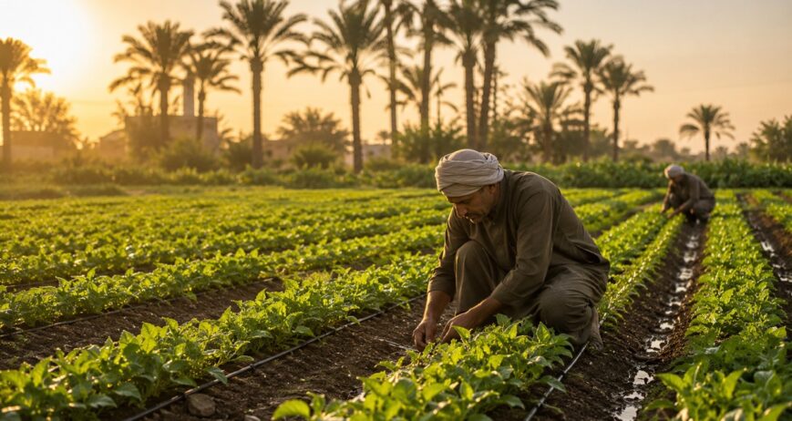 From Egyptian Fields to European Markets